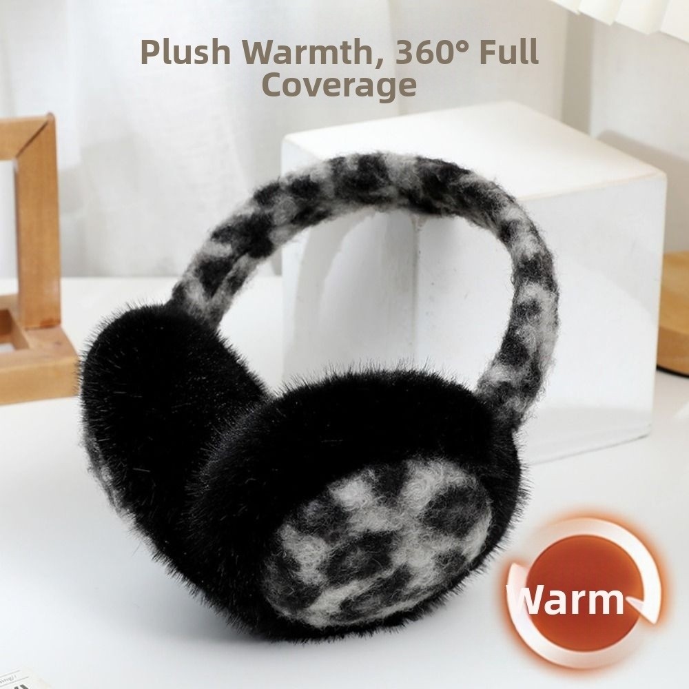 Ear Muff Foldable - 패션 접이식 플러시 귀마개 두꺼운 부드러운