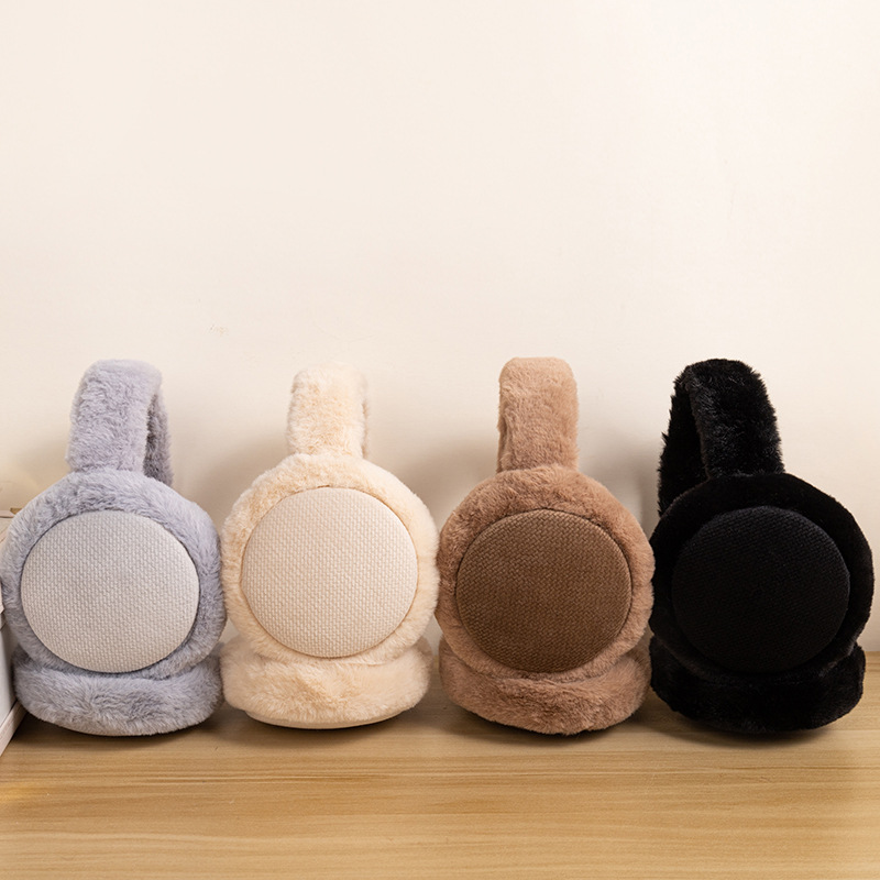 Ear Muff Foldable - 조절 가능한 접이식 겨울 귀마개 트렌디