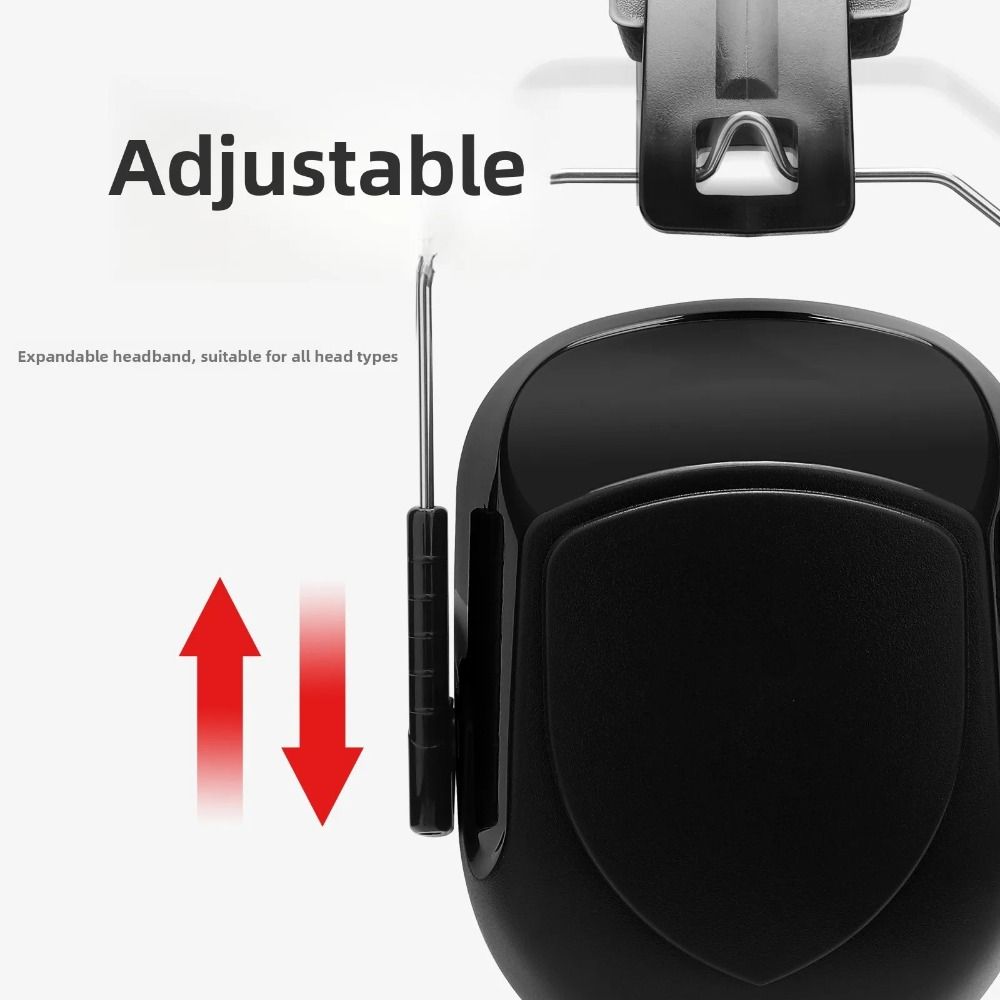 Ear Muff Foldable - 헤비 듀티 ABS 방음 귀마개 조절