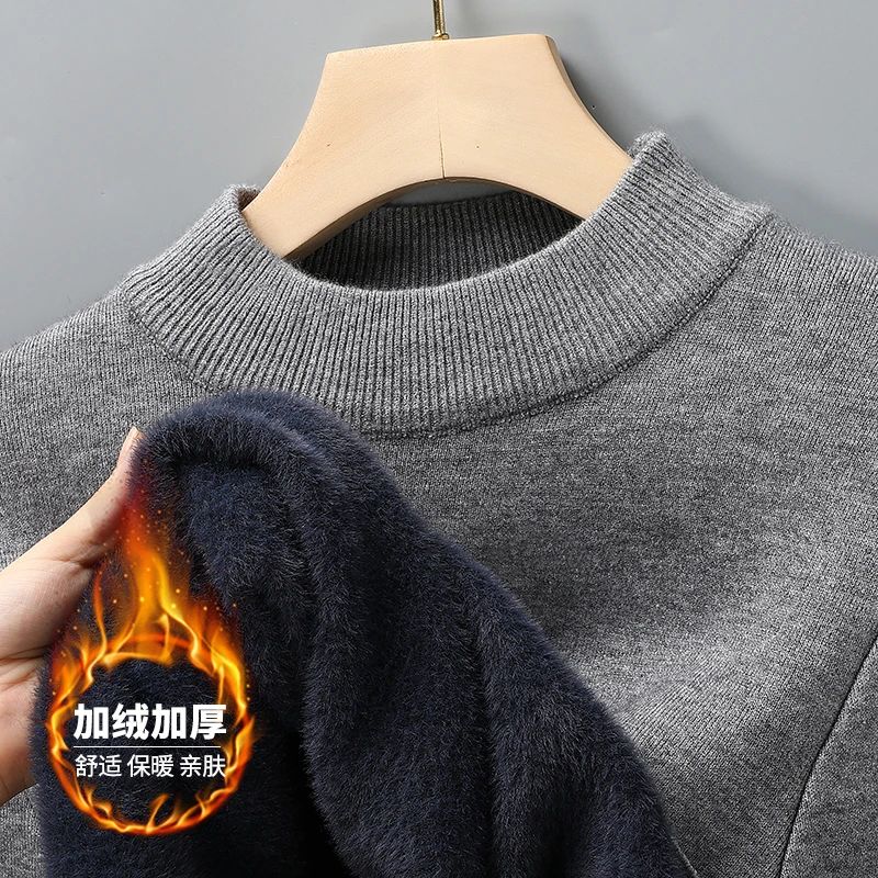 Winter Clothing Brands - 하프 터틀넥 니트 스웨터 새로운 가을/겨울
