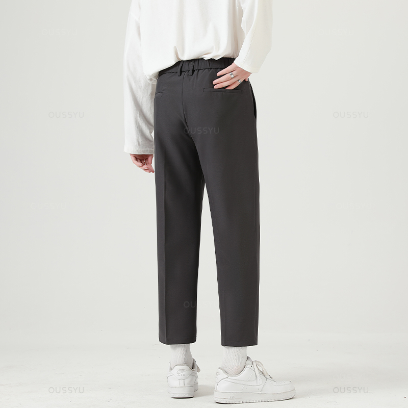 브랜드 의류 스무스 수트 팬츠 남성 비즈니스 정장 발목 - Winter Clothing Brands 리뷰 및 가격