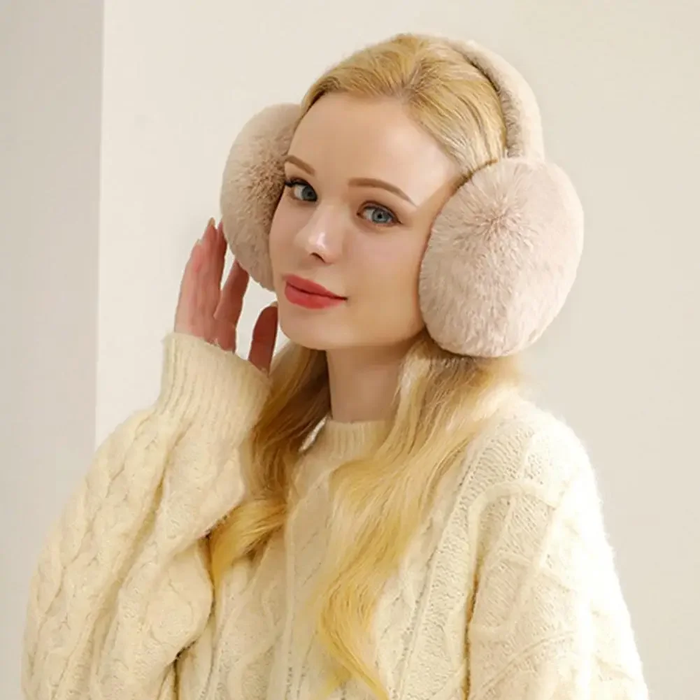 패션 겨울 따뜻한 귀마개 여성용 푹신한 귀마개 부드러운 - Ear Muff Foldable 리뷰 및 가격
