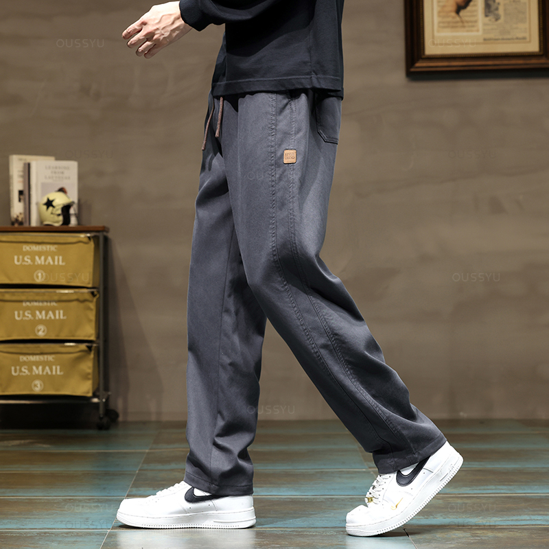 남성용 부드러운 리오셀 원단 바지, 두껍고 느슨한 스트 - Winter Clothing Brands 리뷰 및 가격