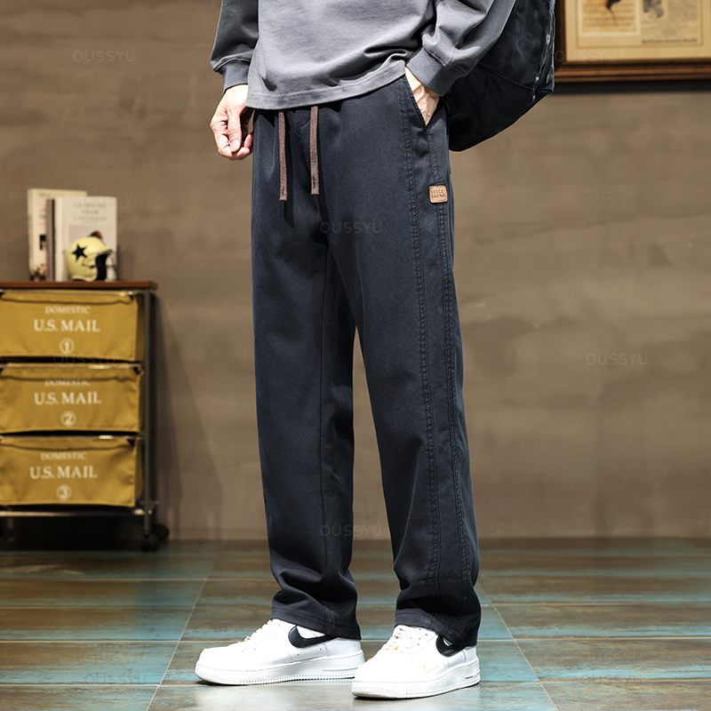 남성용 부드러운 리오셀 원단 바지, 두껍고 느슨한 스트 - Winter Clothing Brands 리뷰 및 가격