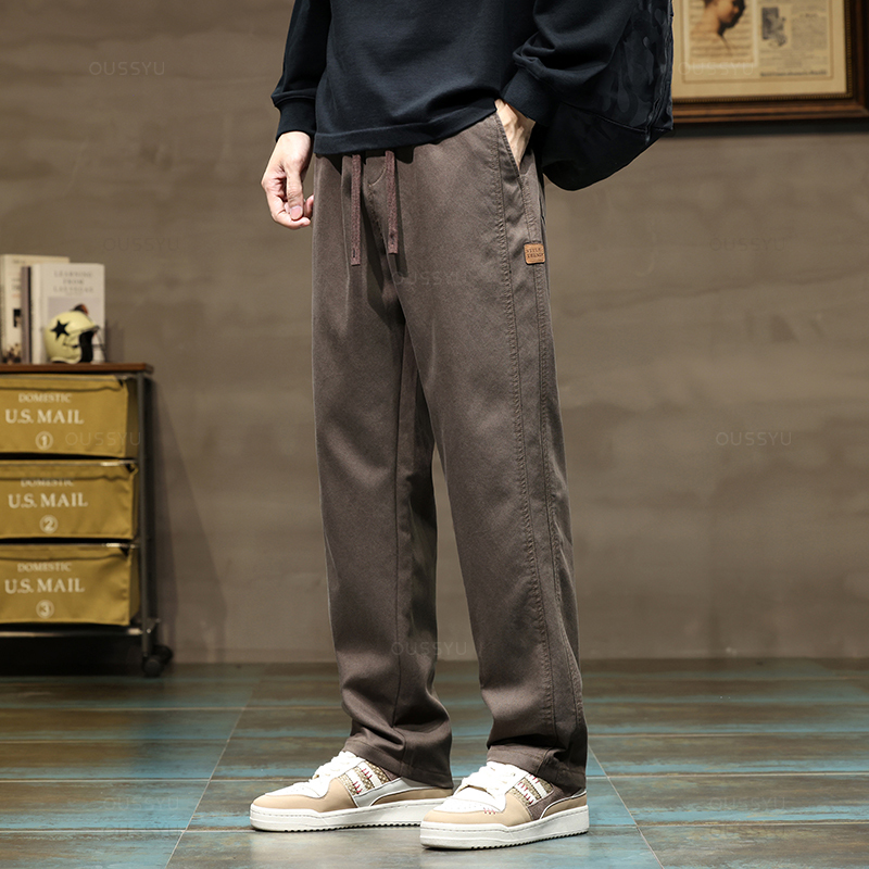 남성용 부드러운 리오셀 원단 바지, 두껍고 느슨한 스트 - Winter Clothing Brands 리뷰 및 가격