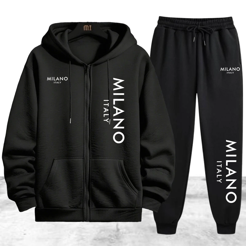 고품질 남성용 트랙수트 캐주얼 지퍼 후드 스웨트셔츠 코 - Quality Winter Clothing 리뷰 및 가격