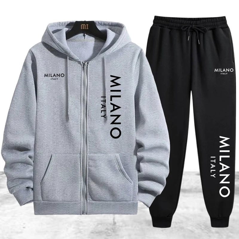 고품질 남성용 트랙수트 캐주얼 지퍼 후드 스웨트셔츠 코 - Quality Winter Clothing 리뷰 및 가격
