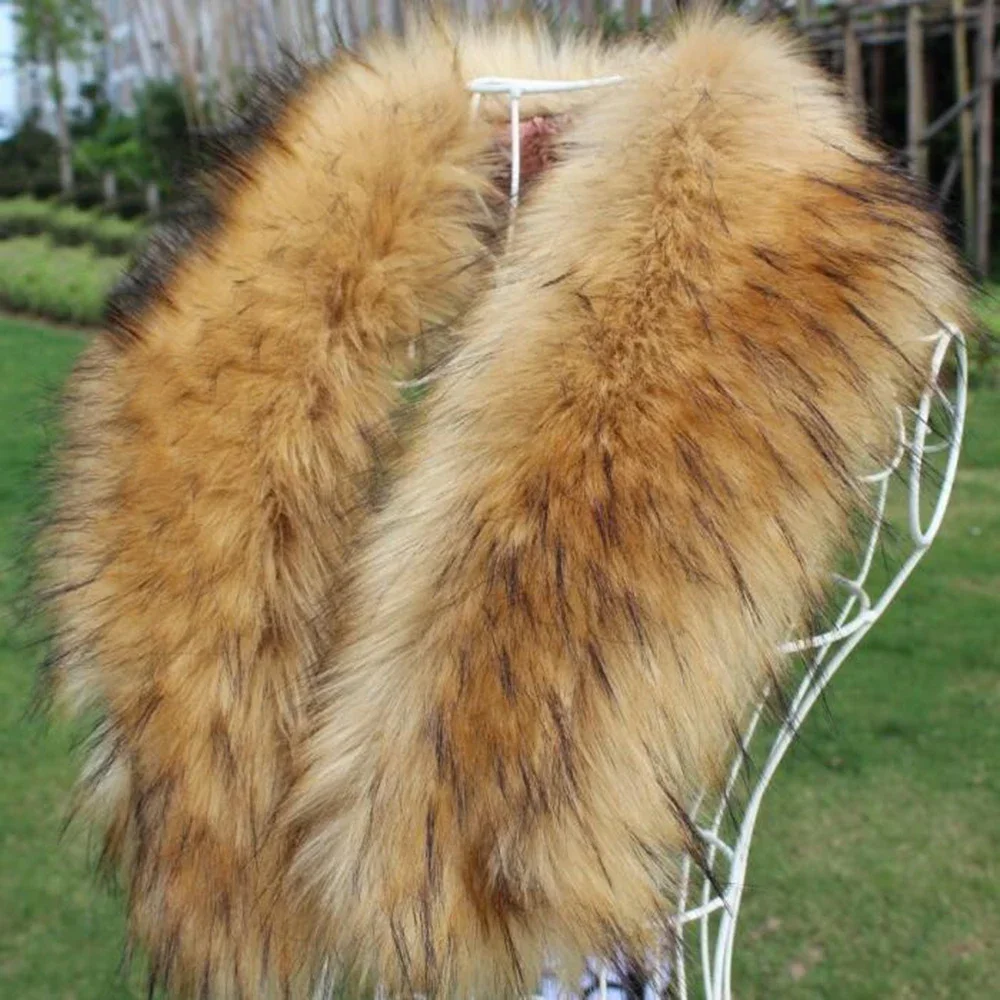 여성용 따뜻한 겨울 인조 모피 칼라 스카프, 스톨 랩  - Winter Clothing Accessories 리뷰 및 가격