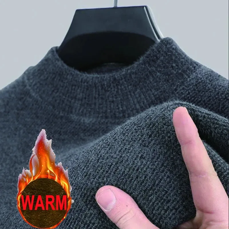 남성 니트웨어 스웨터 신상 가을 겨울 긴팔 단색 풀오버 - Winter Clothing Brands 리뷰 및 가격