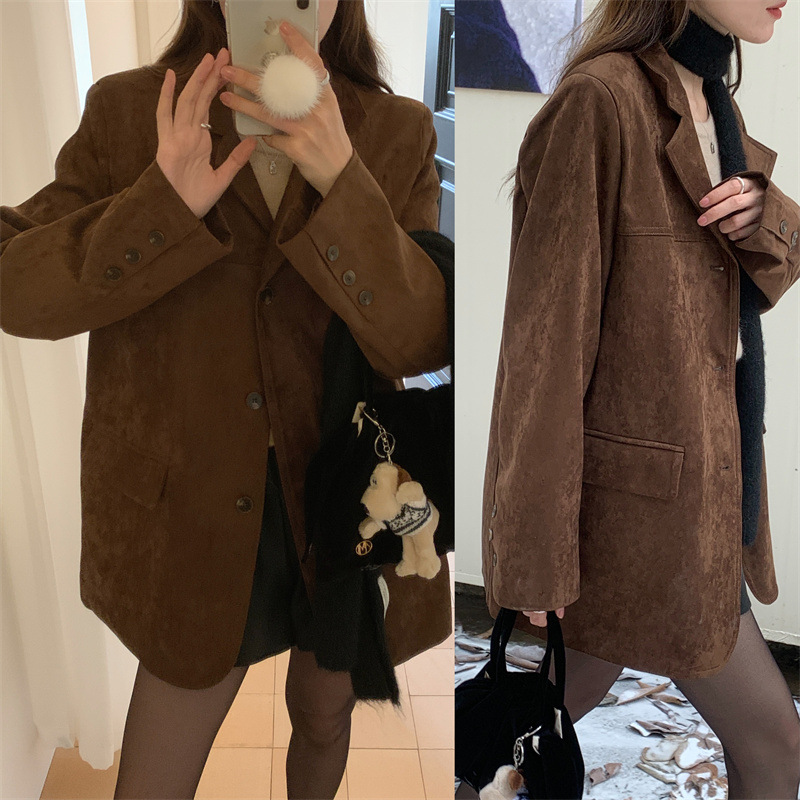 트렌치코트 숏 가을 신상 여성 의류 텍스처 커버업 이중 - Winter Clothing Looks 리뷰 및 가격