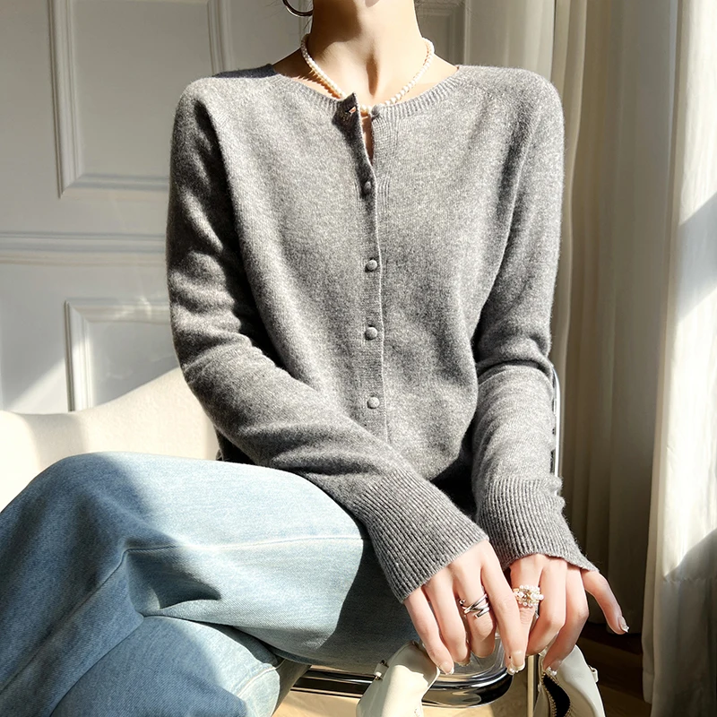 WinvyNee 2024 여성용 울 가디건 니트 스웨터 - Wool Blend Coat 리뷰 및 가격