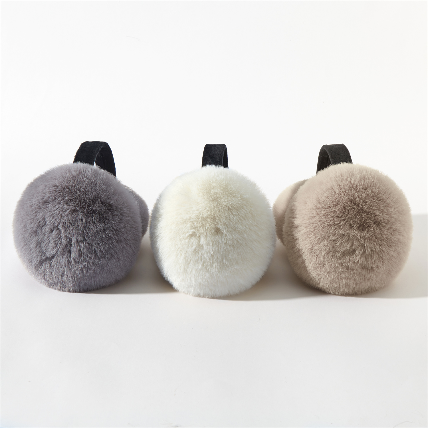 2025년 신상 컬러 블록 귀마개 패션 정교한 인조 토 - Ear Muff Foldable 리뷰 및 가격