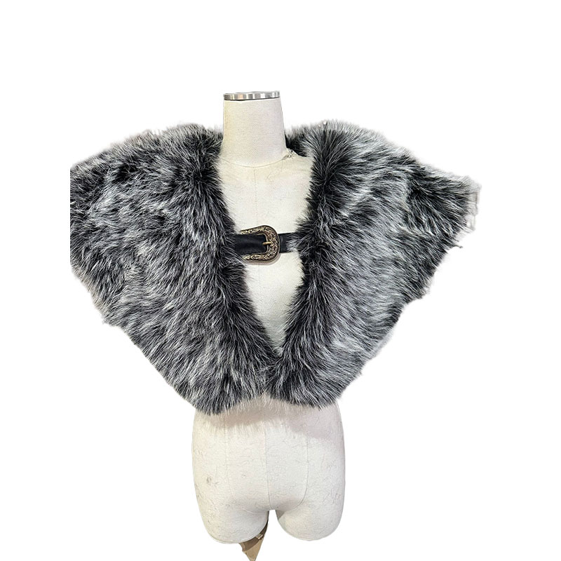 할로윈 모피 칼라 겨울 의류 왕 전사 망토 바이킹 모피 - Winter Clothing Accessories 리뷰 및 가격