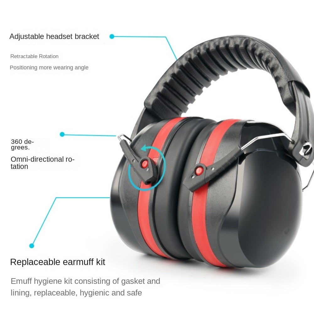 접이식 소음 방지 헤드 귀마개 소음 차단 연구 수면 작 - Ear Muff Foldable 리뷰 및 가격