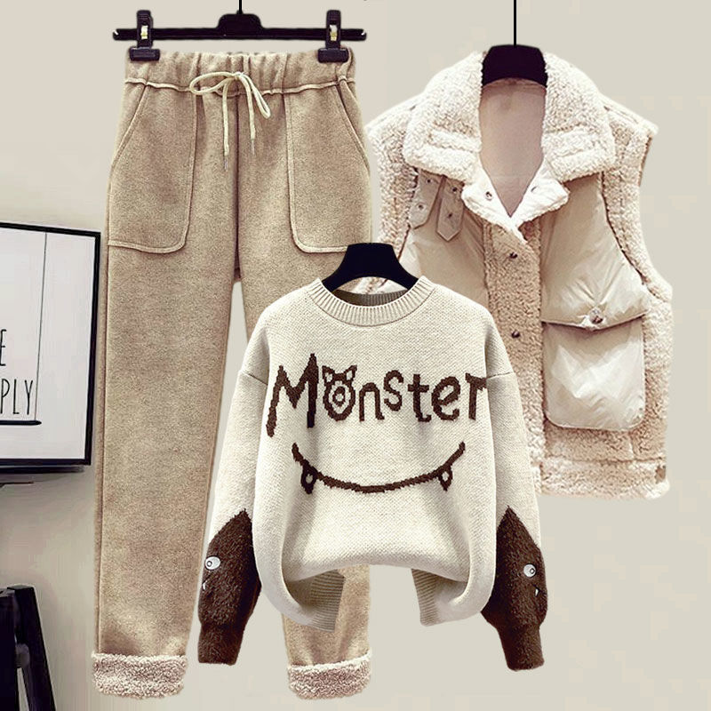 2024 겨울 새로운 캐시미어 조끼 코트 자수 니트 스 - Winter Clothing Sale 리뷰 및 가격