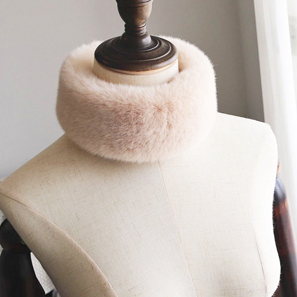 여성용 넥 워머 코트 칼라 모피 울 칼라 인조 밍크 모 - Wool Blend Coat 리뷰 및 가격