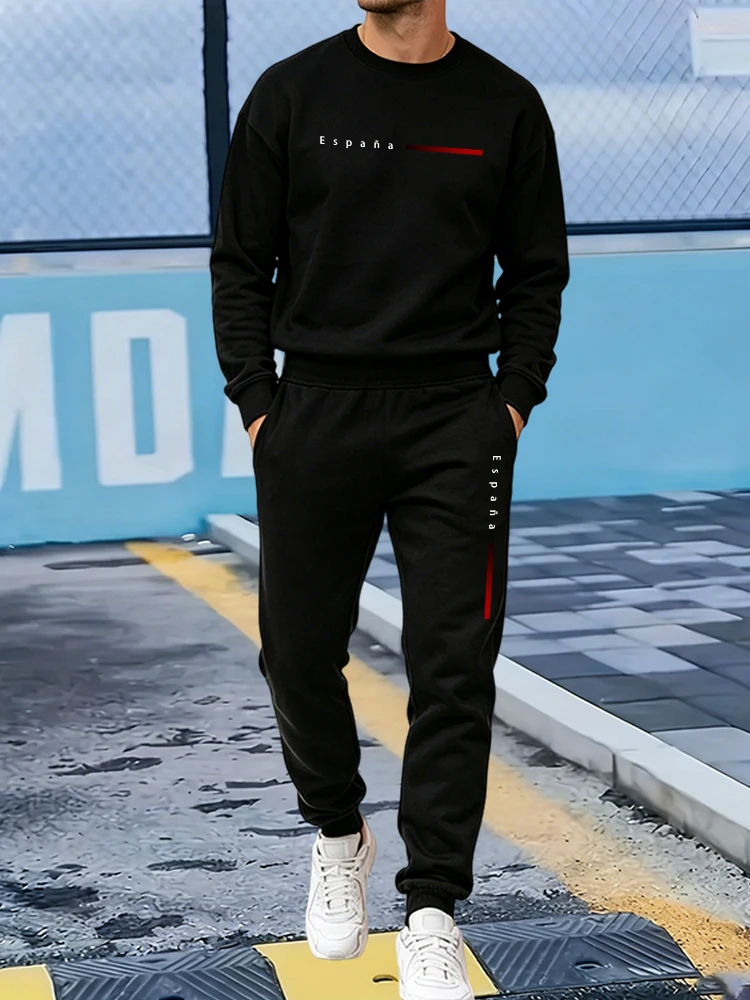 핫세일 트랙슈트 남성 캐주얼 O넥 풀오버 스웨트셔츠 야 - Winter Clothing Sale 리뷰 및 가격