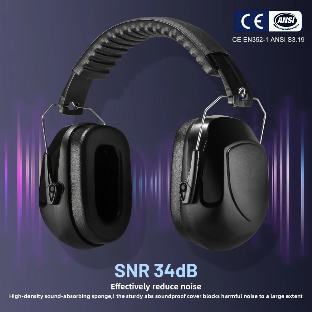 헤비 듀티 ABS 방음 귀마개 조절 가능하고 편안한 보 - Ear Muff Foldable 리뷰 및 가격