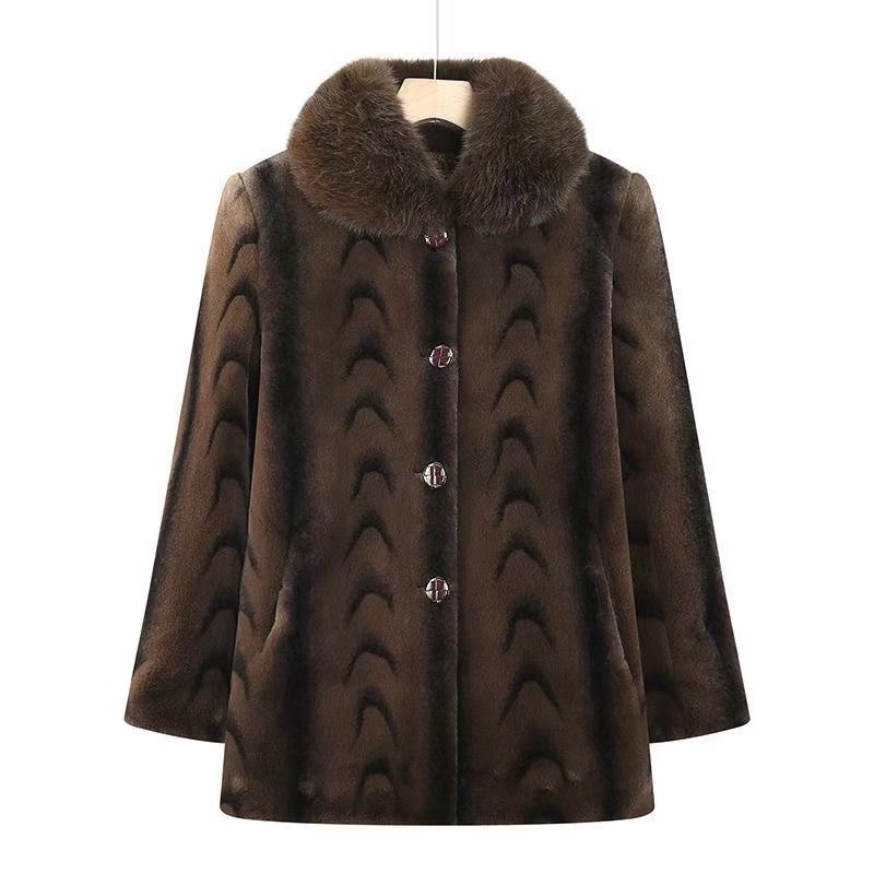명품 브랜드 겨울 인조 밍크 퍼 코트 두꺼운 따뜻한 재 - Winter Clothing Brands 리뷰 및 가격