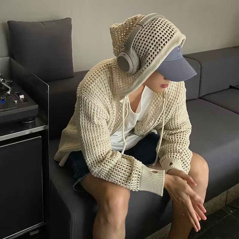 2026 남성 캐주얼 할로우 코트 통기성 카디건 스웨터 - Wool Blend Coat 리뷰 및 가격