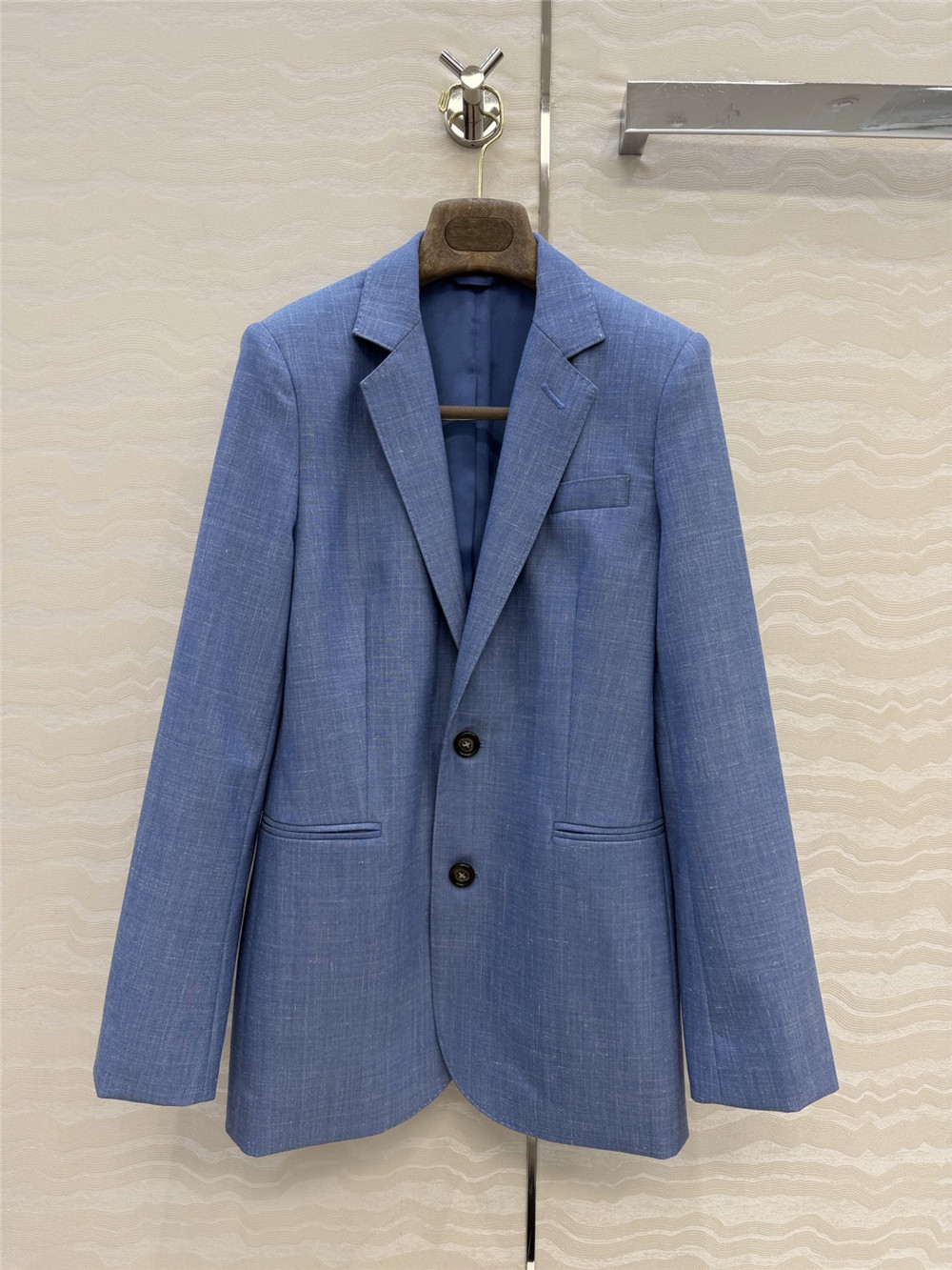 여성 울 혼방 블레이저 재킷 투버튼 클래식 긴소매 수트 - Wool Blend Coat 리뷰 및 가격