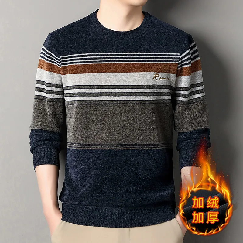 남성용 O-넥 풀오버 니트 스웨터, 남성 비즈니스 캐주 - Quality Winter Clothing 리뷰 및 가격